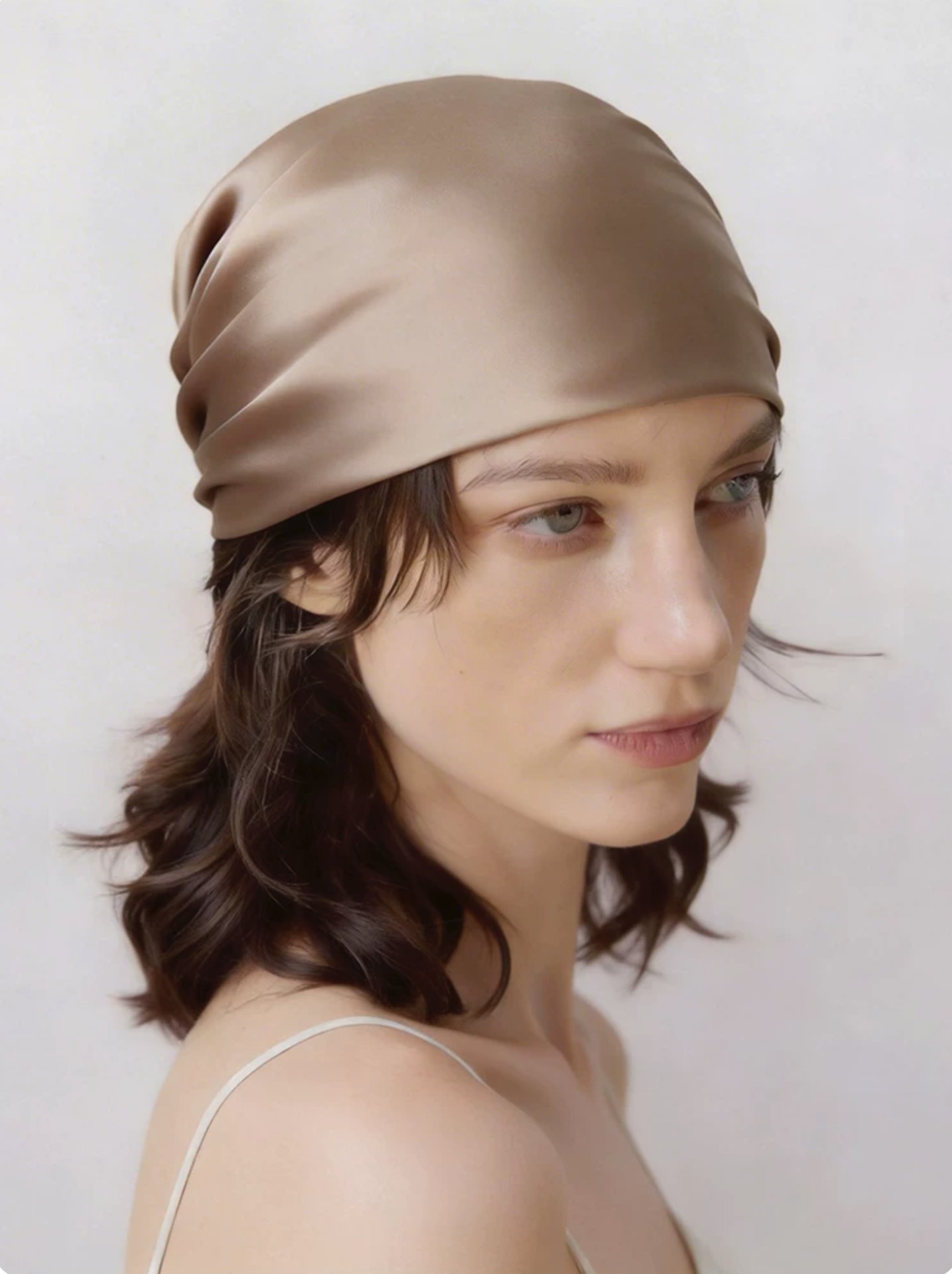 Foulard Taupe