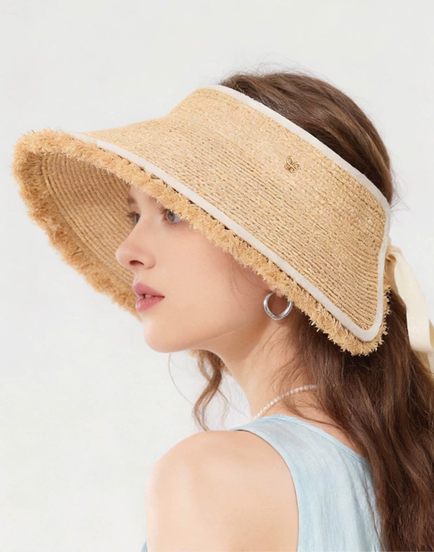 Raffia Open Hat