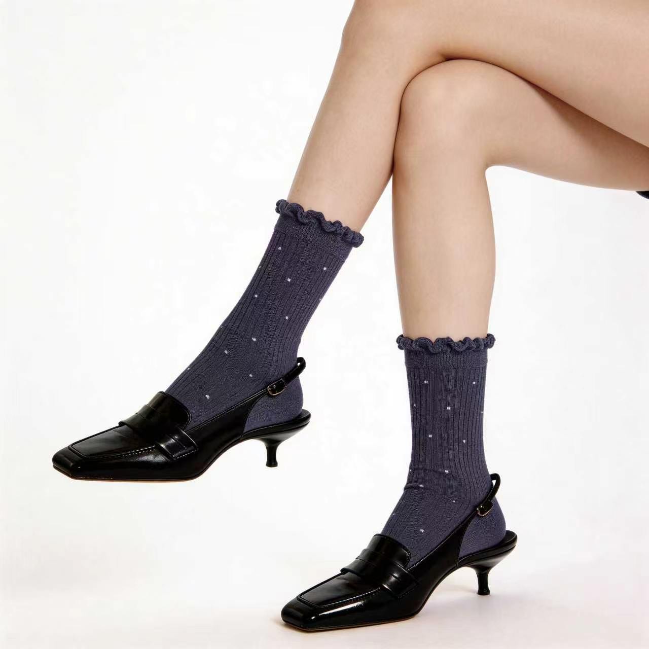 Chaussettes Bicolores