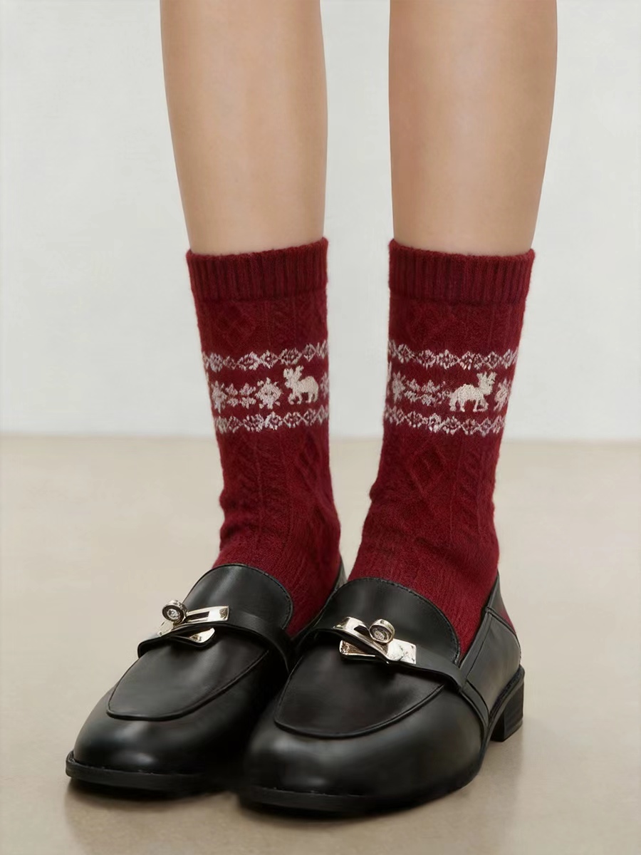 Chaussettes Fair Isle