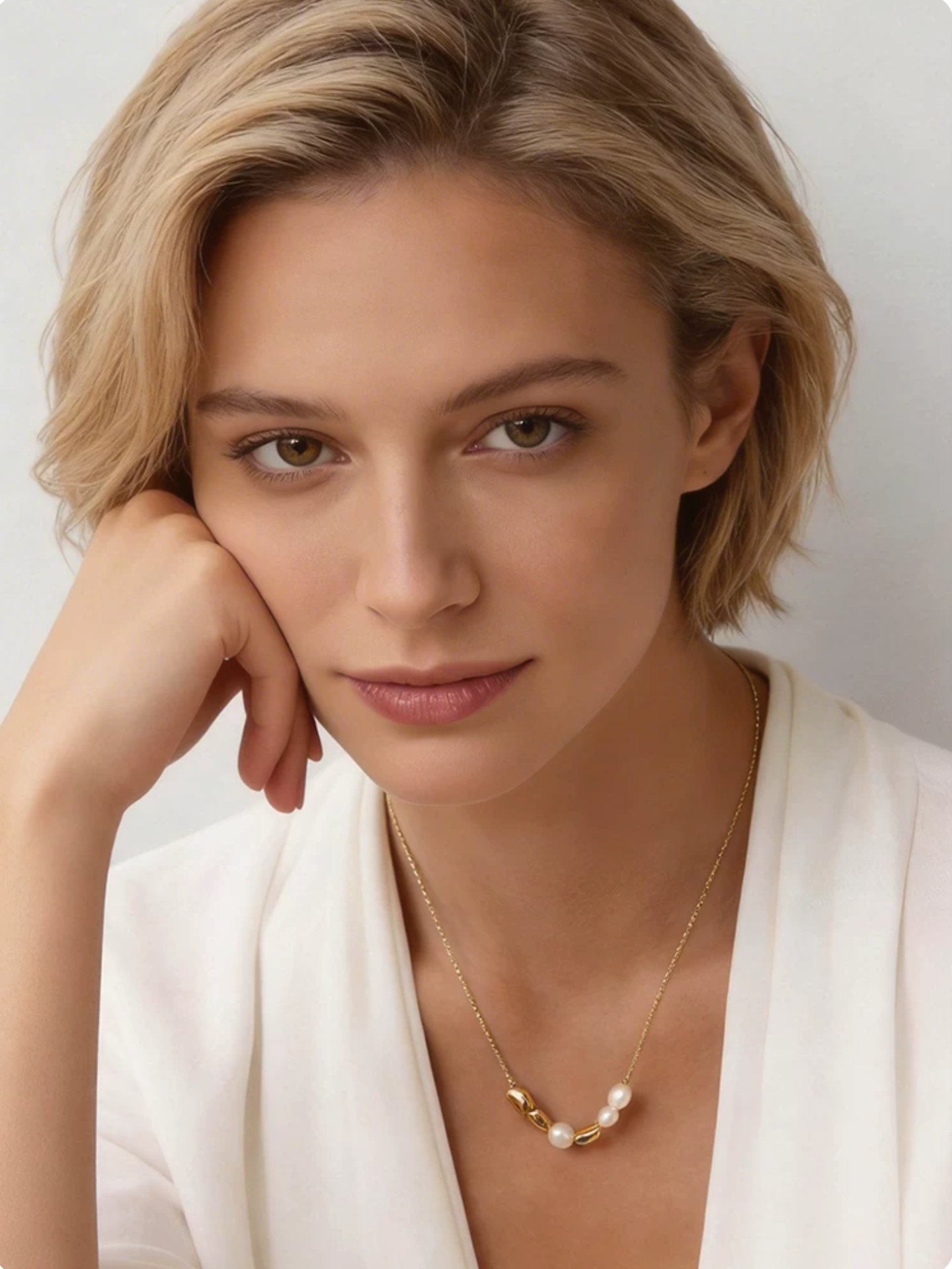 Baroque Pearl Pendant Necklace