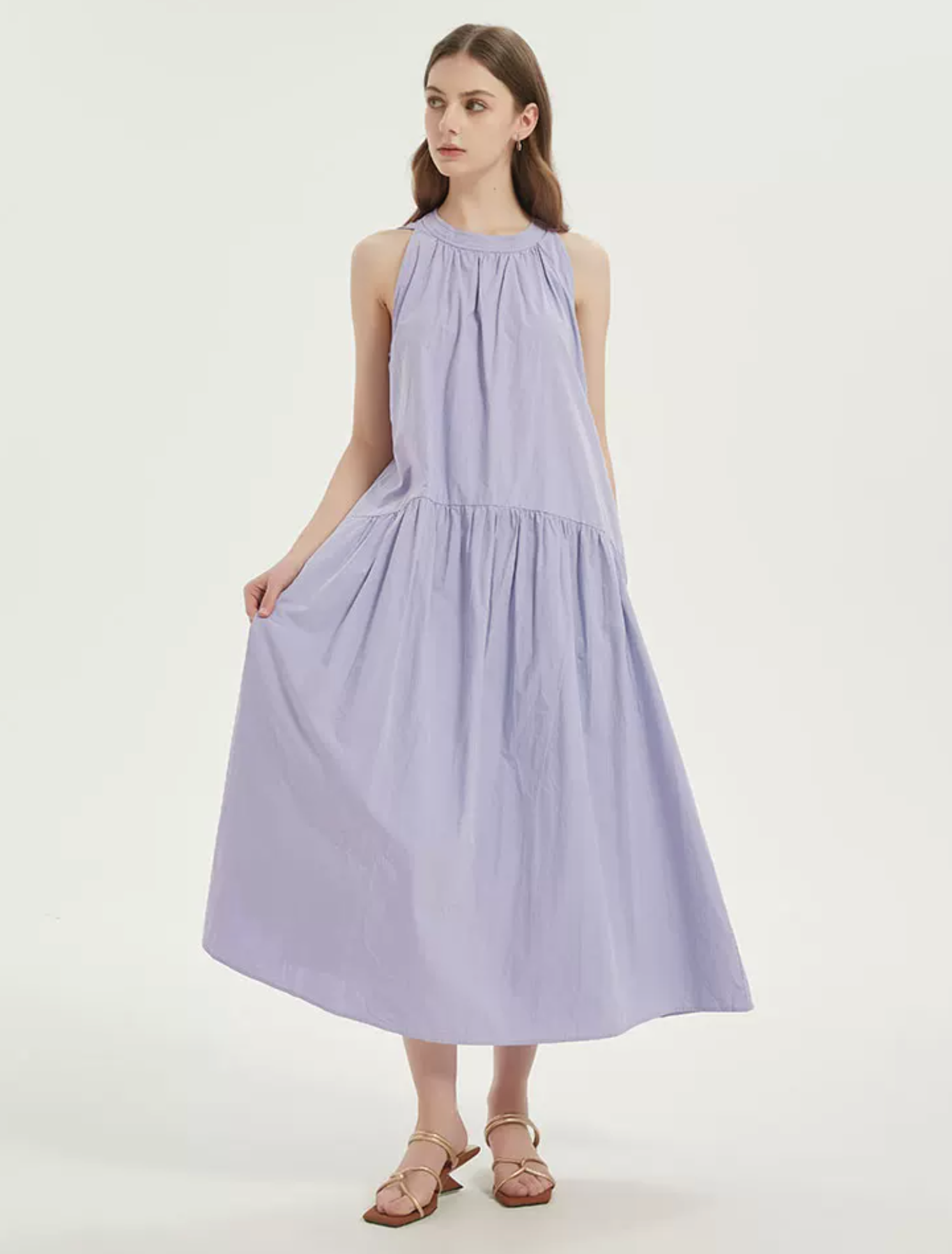 Robe Halter Lavande